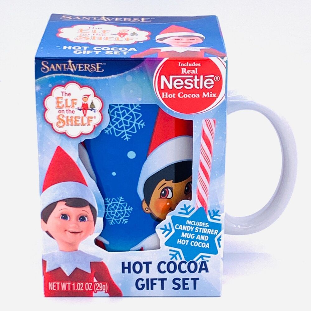 Elf on the Shelf Lumi Stella Mug Cup Frankford Candy Christmas Holiday Gift Set
